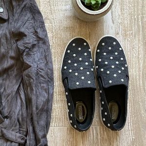 •Michael Kors• Grey Pearl Sneakers